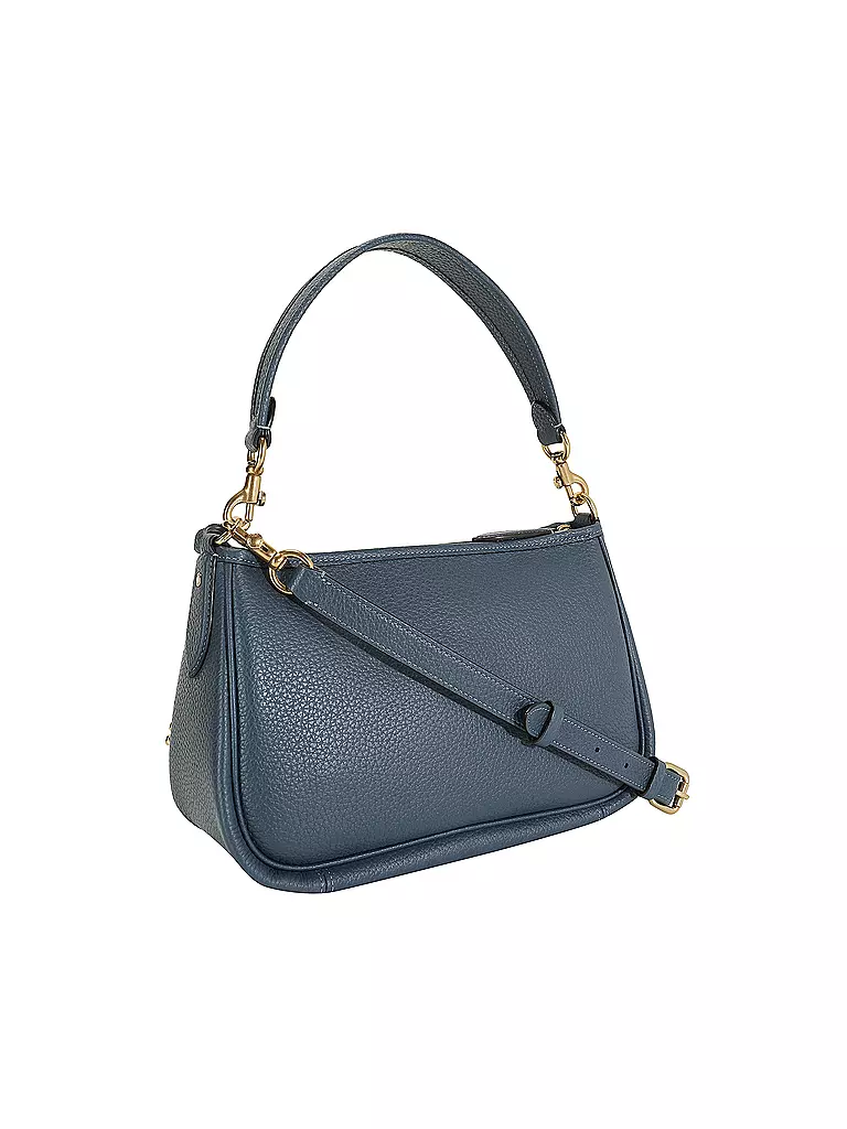 COACH | Ledertasche - Mini Bag CARY | dunkelblau