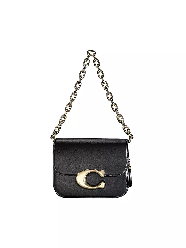 COACH | Ledertasche - Mini Bag IDOL | schwarz