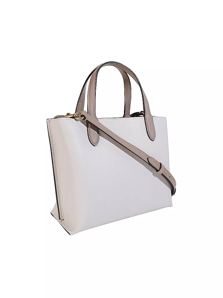 COACH | Ledertasche - Mini Tote Bag WILLOW TOTE 24 | creme