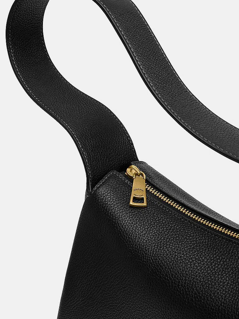 COACH | Ledertasche - Schultertasche LOLA | schwarz