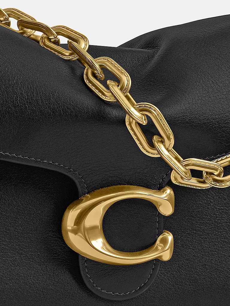 COACH | Ledertasche - Schultertasche TABBY | creme