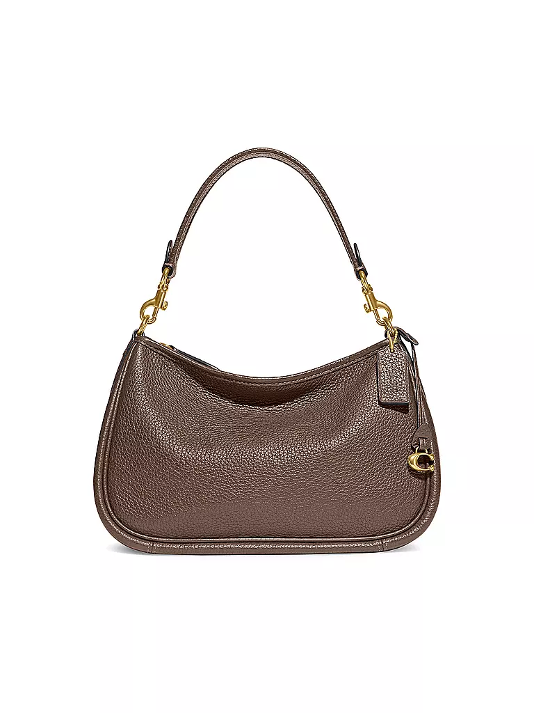 COACH | Ledertasche - Umhängetasche CARY | grau