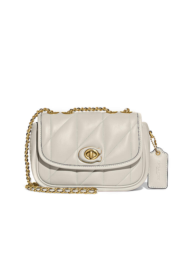 COACH | Ledertasche - Umhängetasche MADISON | beige