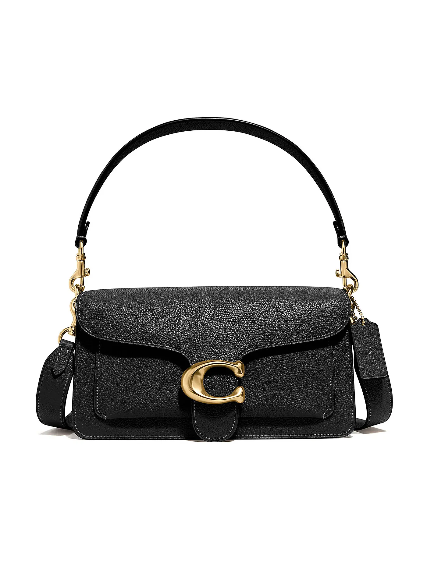 COACH | Ledertasche - Umhängetasche TABBY 26 | schwarz