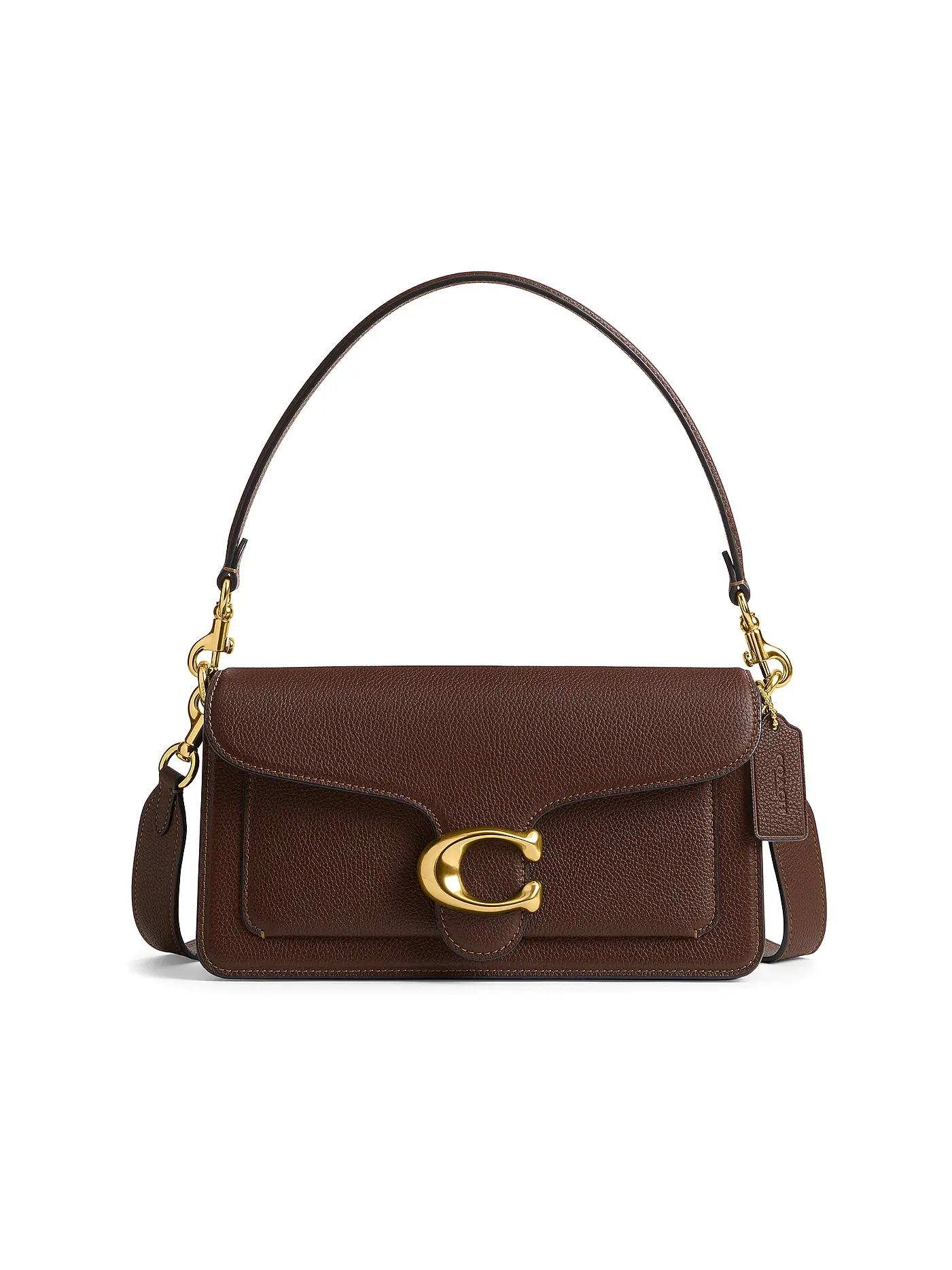 COACH | Ledertasche - Umhängetasche TABBY 26 | braun
