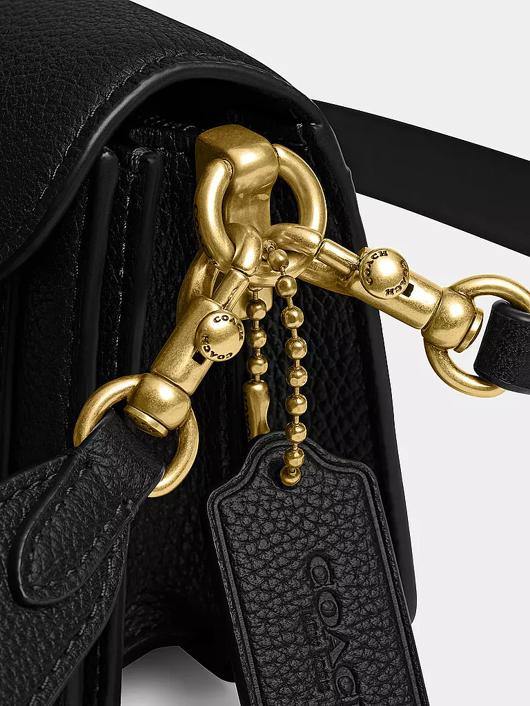 COACH | Ledertasche - Umhängetasche TABBY | schwarz