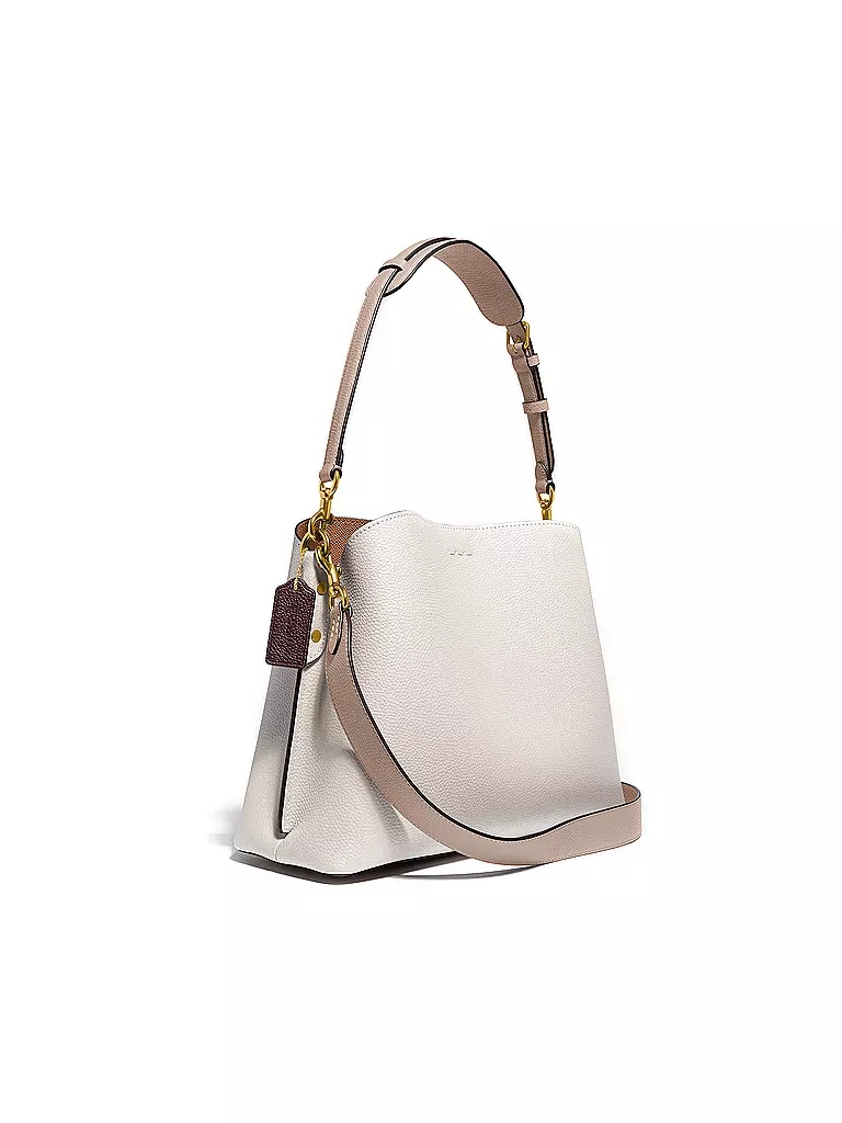 COACH | Ledertasche - Umhängetasche WILLOW  | creme