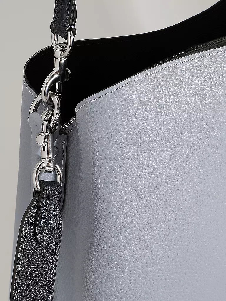 COACH | Ledertasche - Umhängetasche WILLOW | grau
