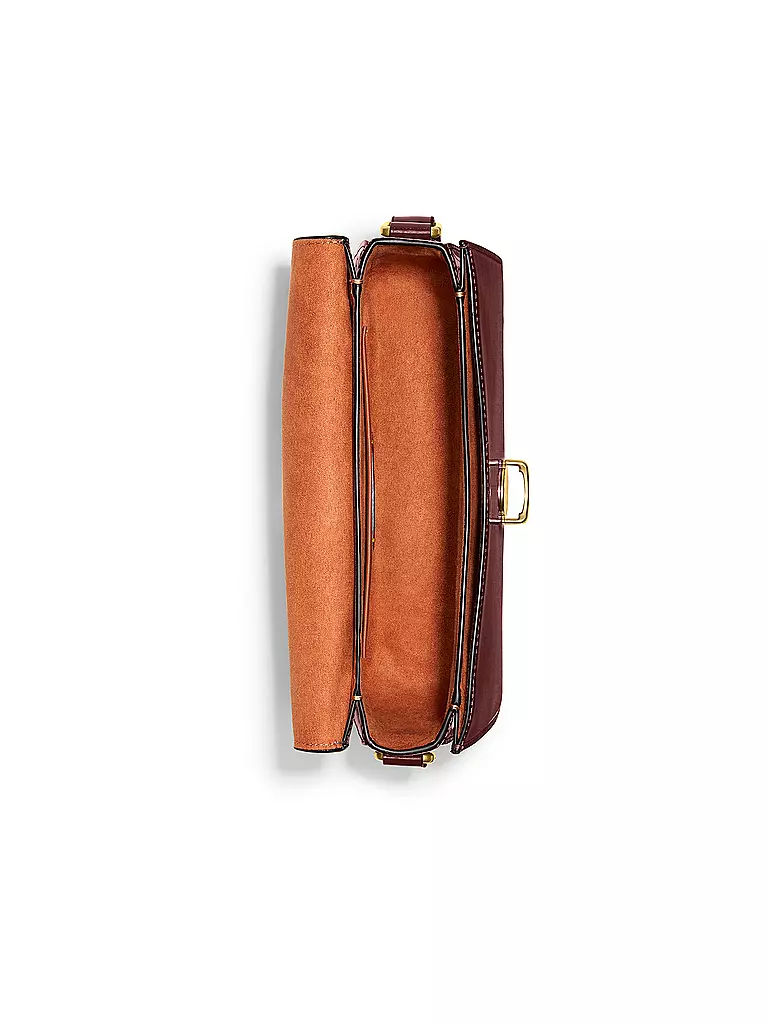 COACH | Ledertasche STUDIO | dunkelrot