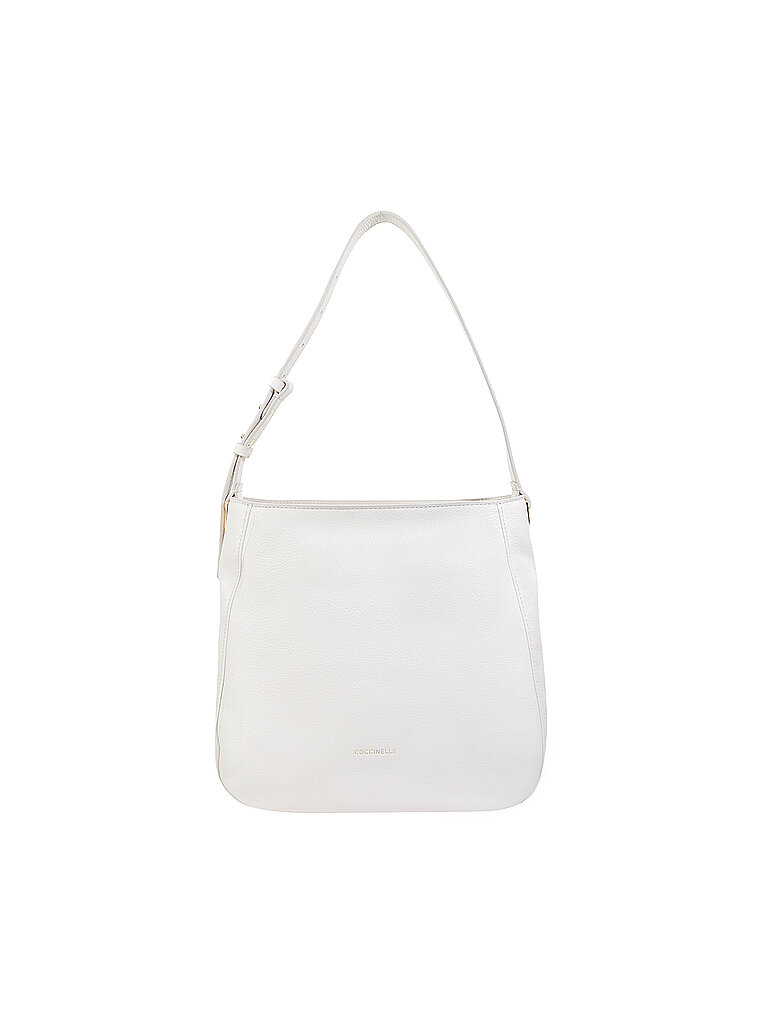 COCCINELLE Ledertasche - Hobo Lea weiß