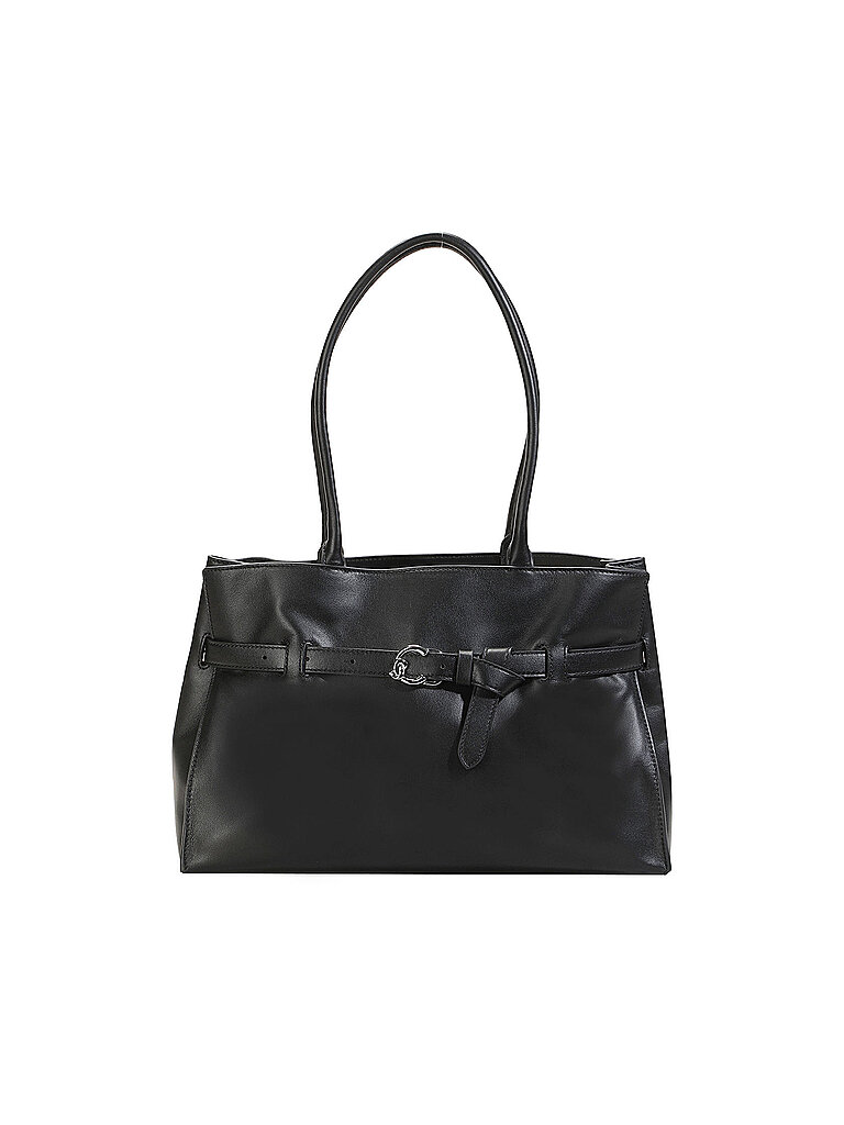COCCINELLE Ledertasche - Schultertasche SABINE SOFT schwarz