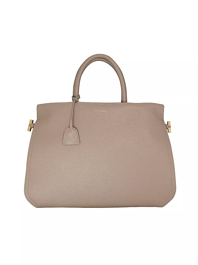 COCCINELLE Ledertasche Henkeltasche COCCINELLEBLUE SOFT beige