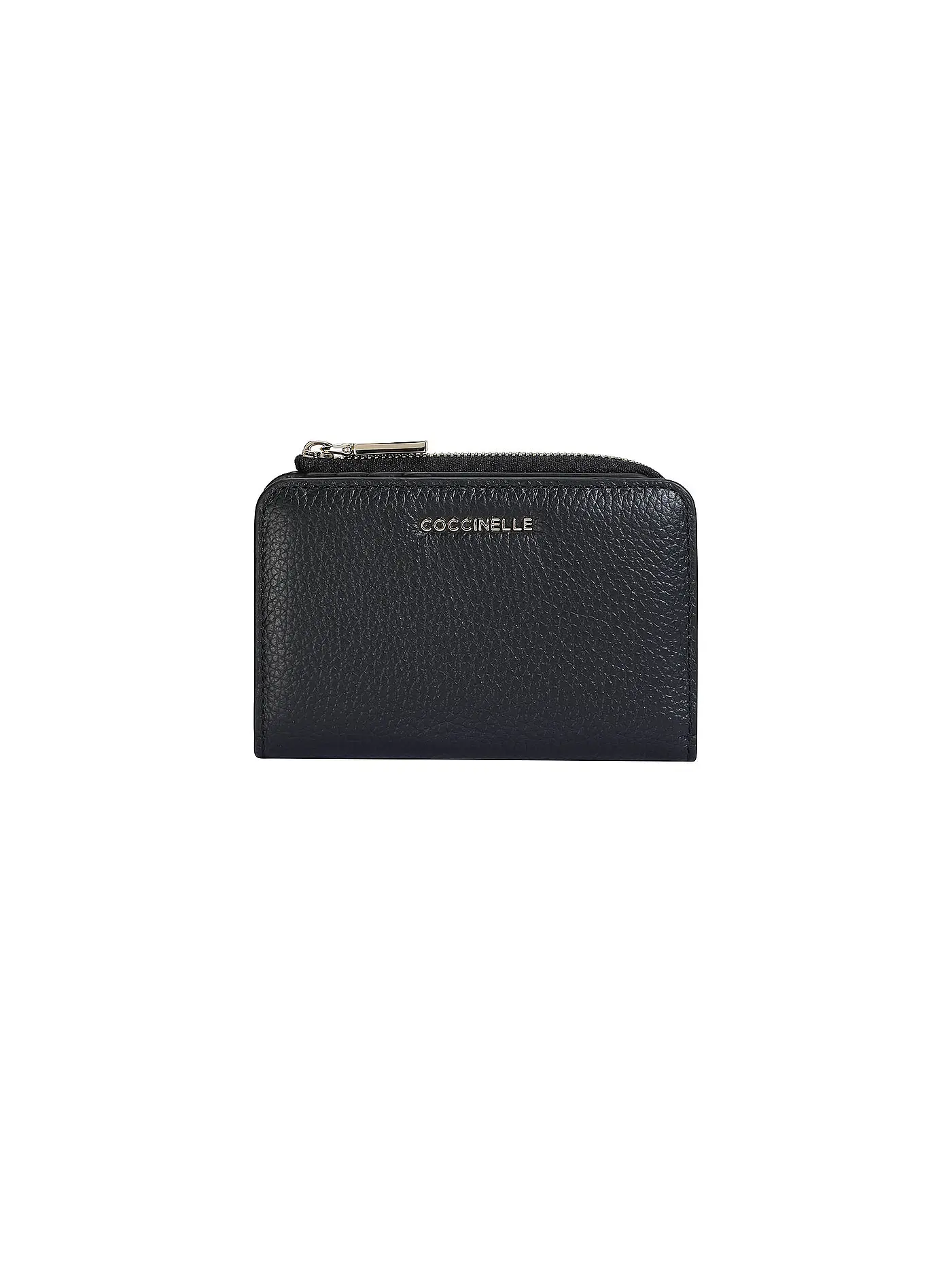 COCCINELLE | Geldbörse METALLIC SOFT | schwarz