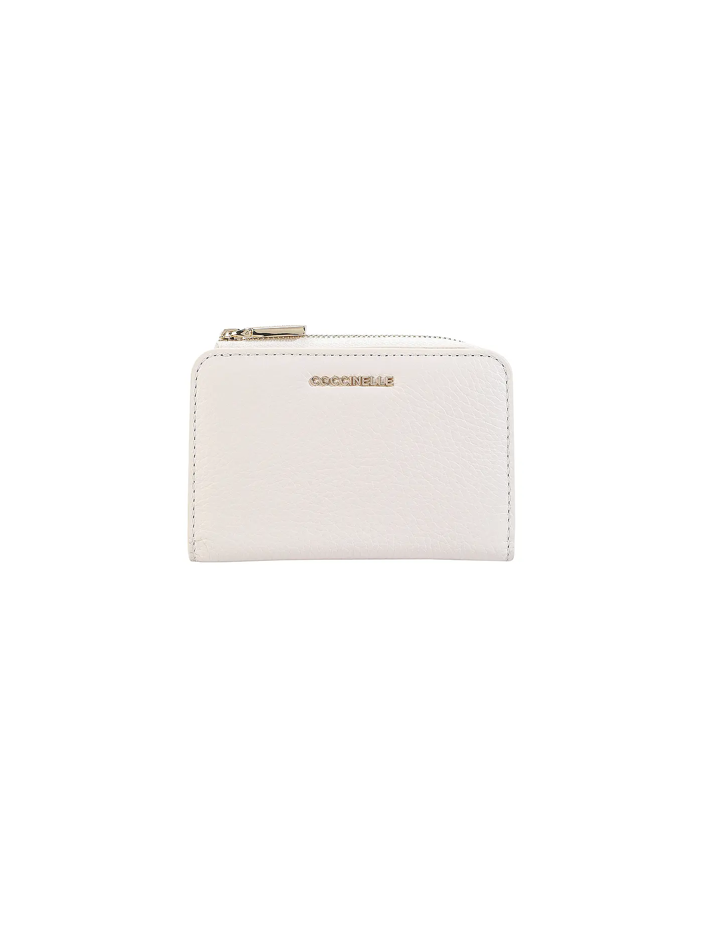 COCCINELLE | Geldbörse METALLIC SOFT | creme
