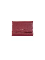 COCCINELLE | Geldbörse METALLIC SOFT | dunkelrot