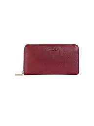 COCCINELLE | Geldbörse METALLIC SOFT | dunkelrot