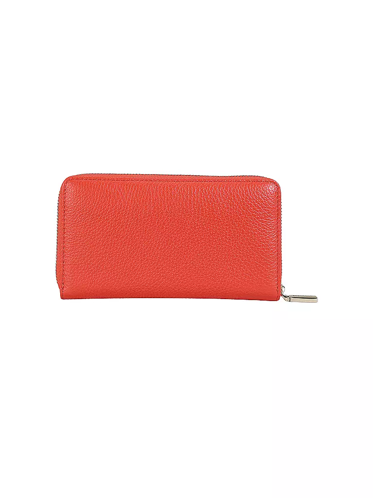 COCCINELLE | Geldbörse METALLIC SOFT | rot