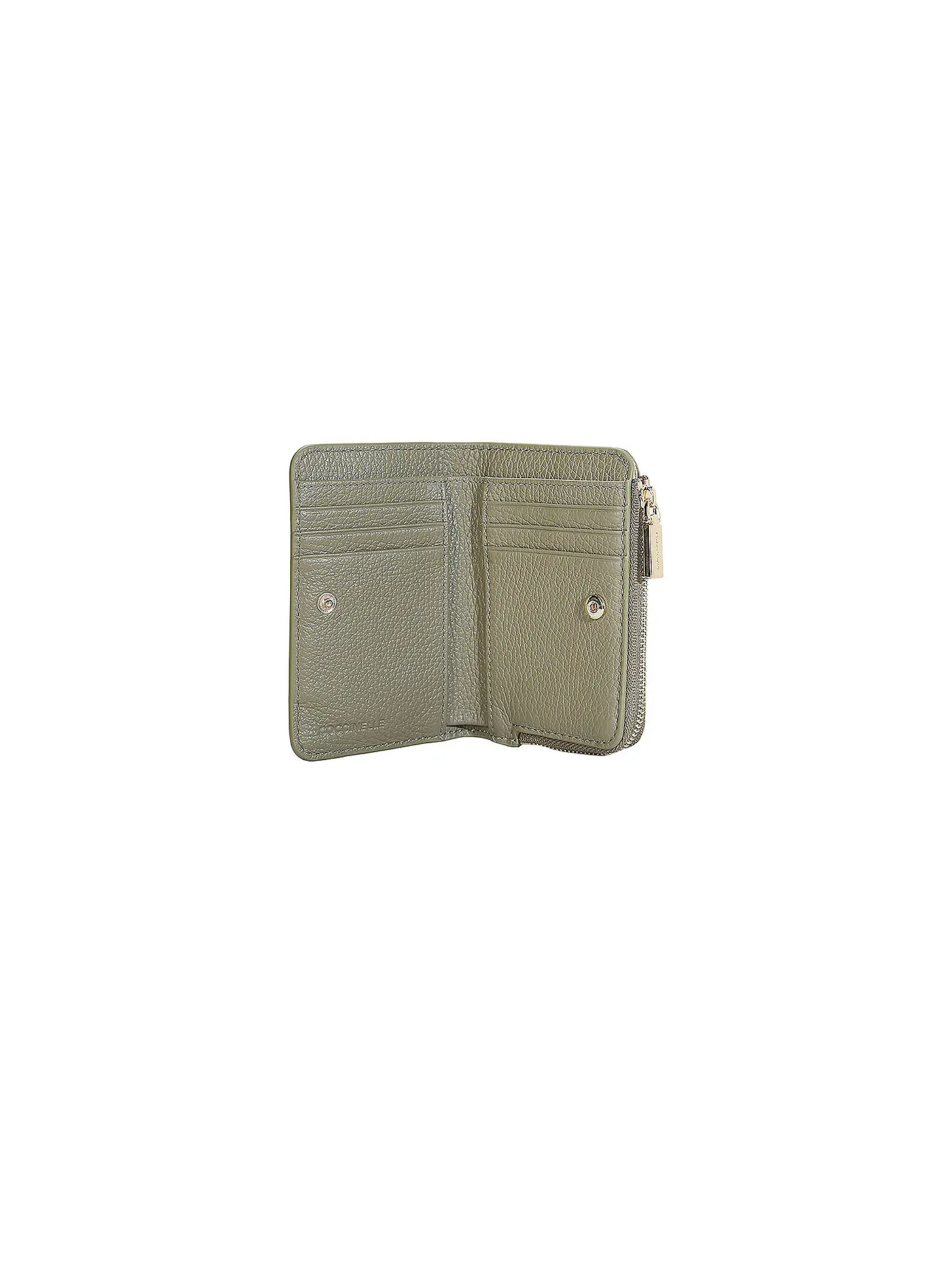 COCCINELLE | Geldbörse METALLIC SOFT | olive