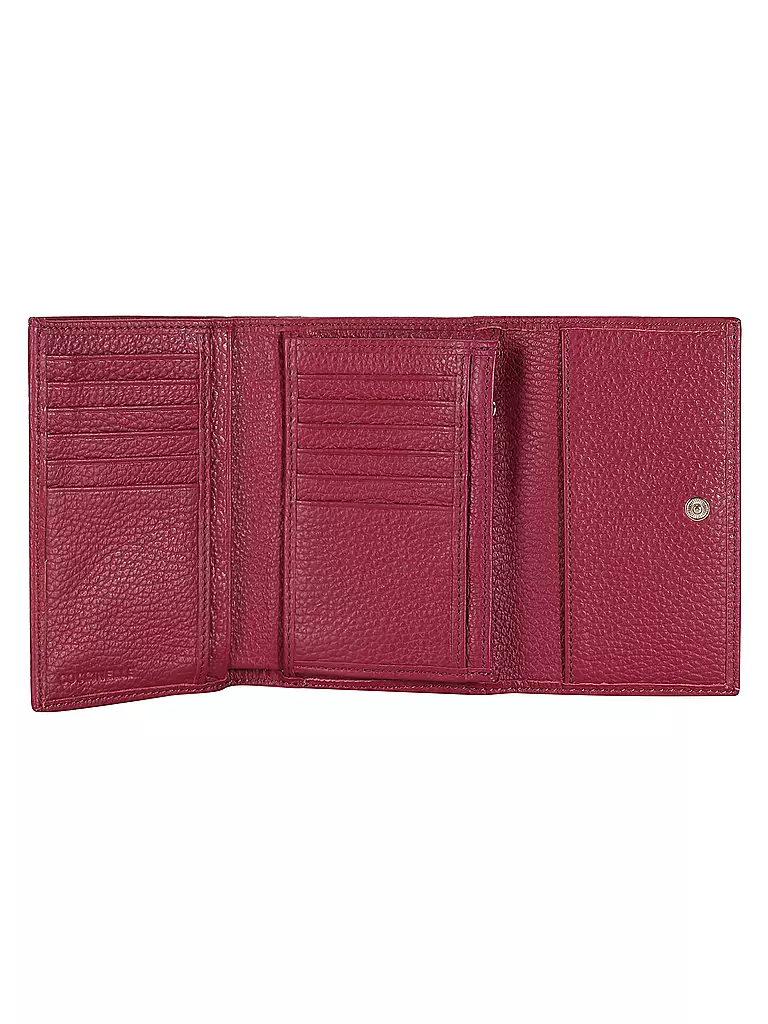 COCCINELLE | Geldbörse METALLIC SOFT | beere