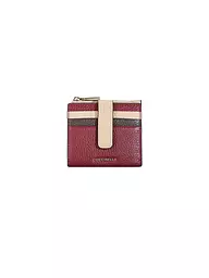 COCCINELLE | Geldbörse METALLIC TRICOLOR | dunkelrot