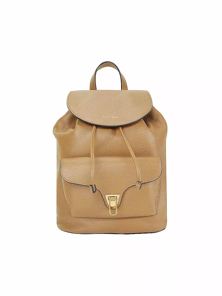 COCCINELLE | Lederrucksack BEAT SOFT | camel