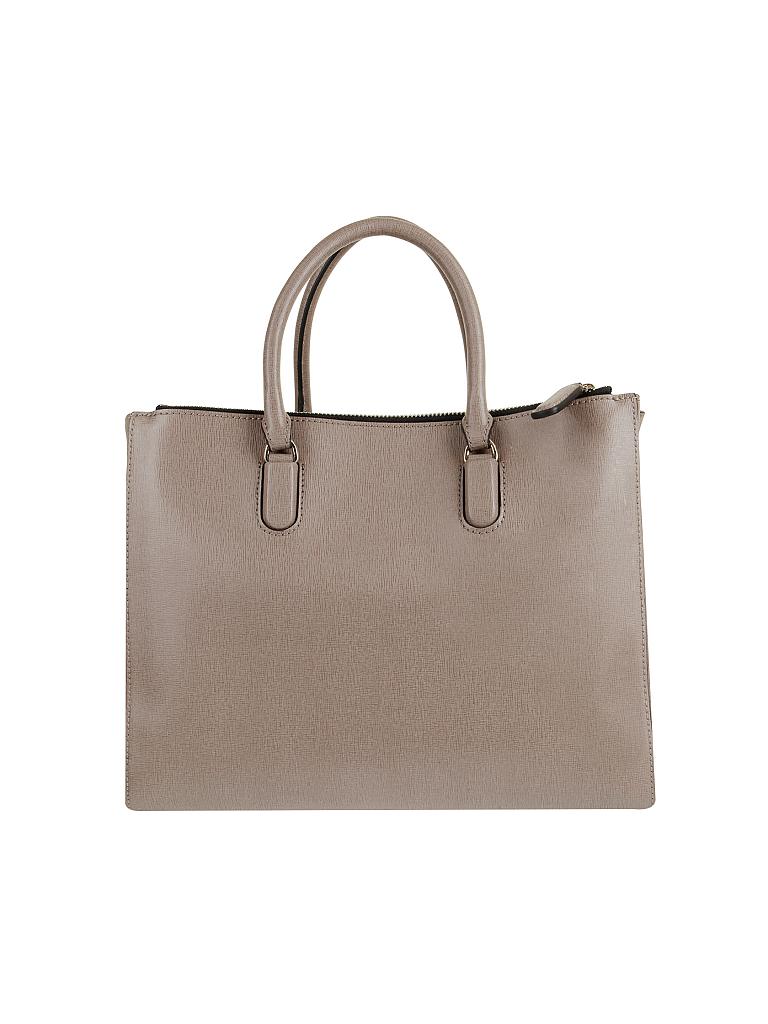 COCCINELLE | Ledertasche "Clementine" | grau
