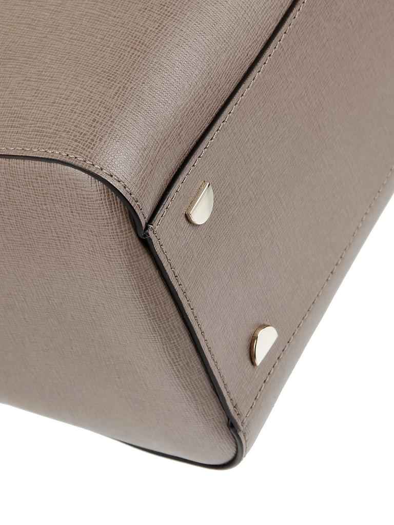 COCCINELLE | Ledertasche "Clementine" | grau