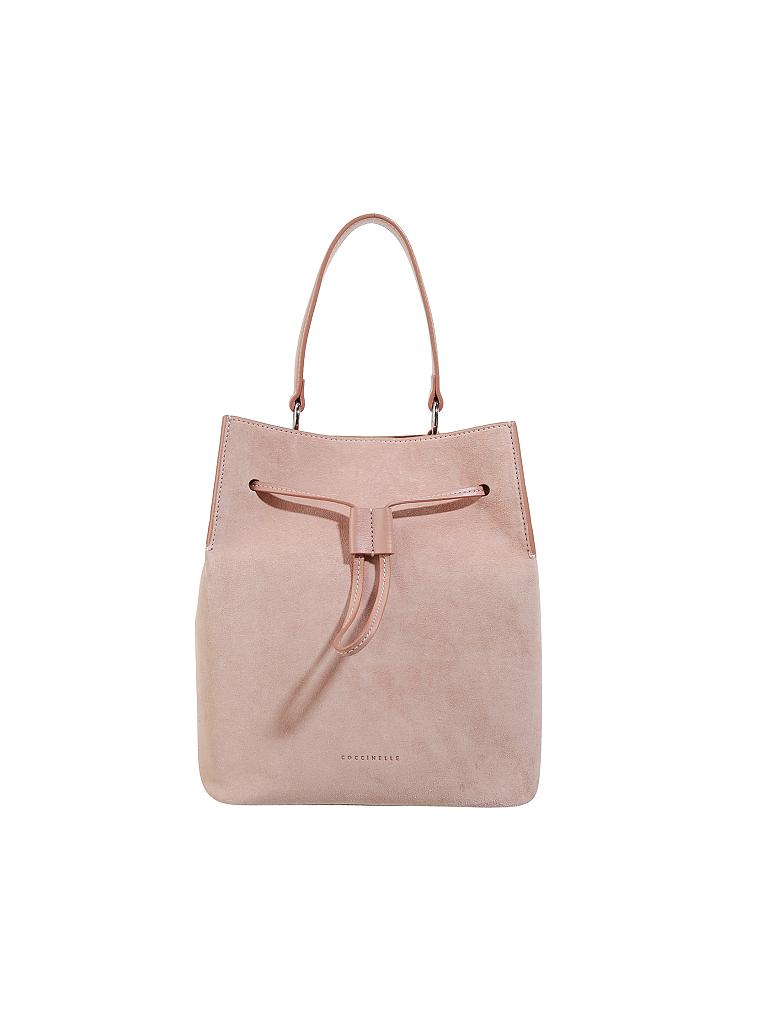 COCCINELLE | Ledertasche - Beuteltasche "Sandy" | rosa