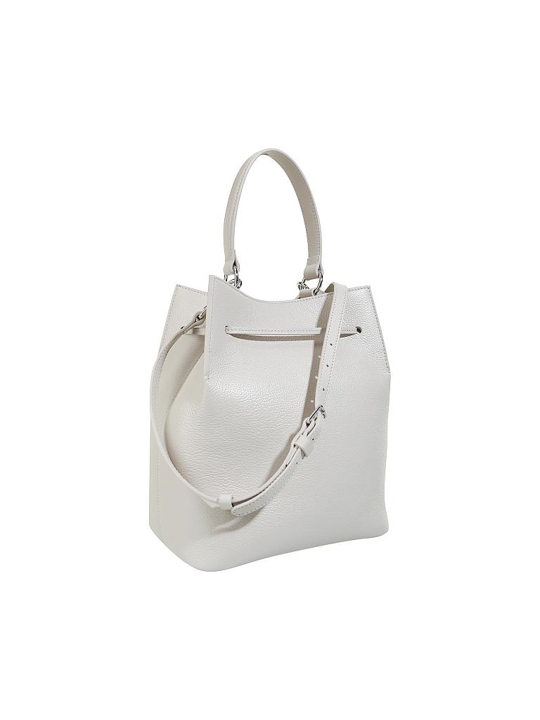 COCCINELLE | Ledertasche - Beuteltasche "Sandy" | beige