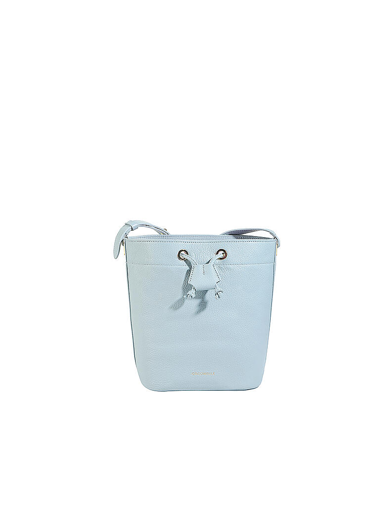 Coccinelle Ledertasche Bucket Bag Lea Blau