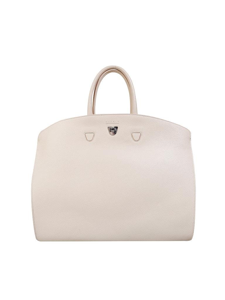 COCCINELLE | Ledertasche - Henkeltasche "Angie" | beige