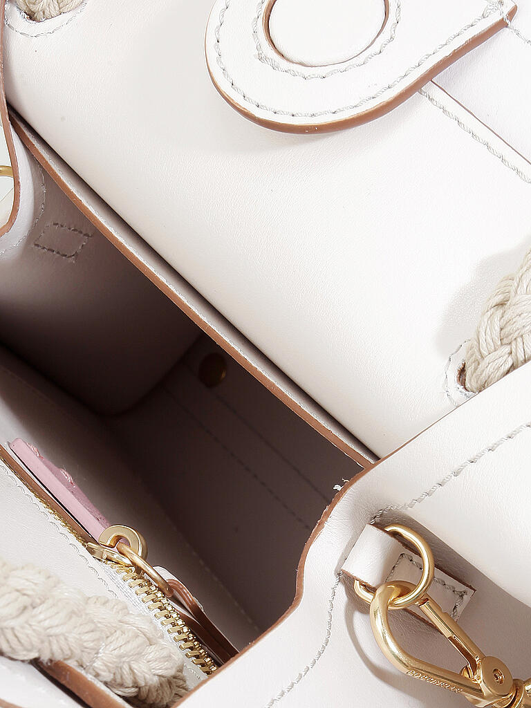 COCCINELLE | Ledertasche - Henkeltasche Allure | creme