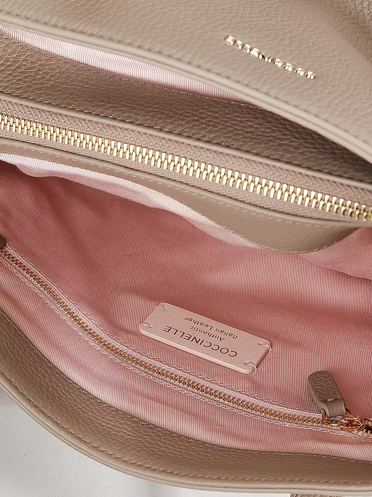 COCCINELLE | Ledertasche - Henkeltasche COCCINELLEGLEEN | beige