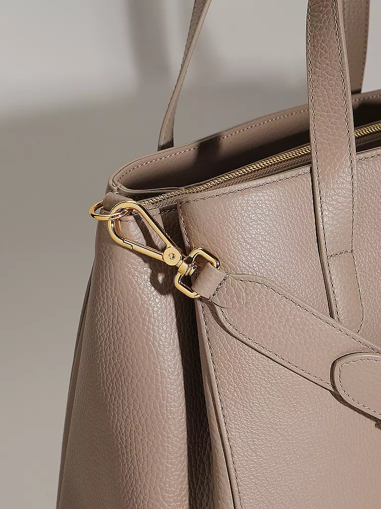 COCCINELLE | Ledertasche - Henkeltasche COCCINELLEGLEEN | beige