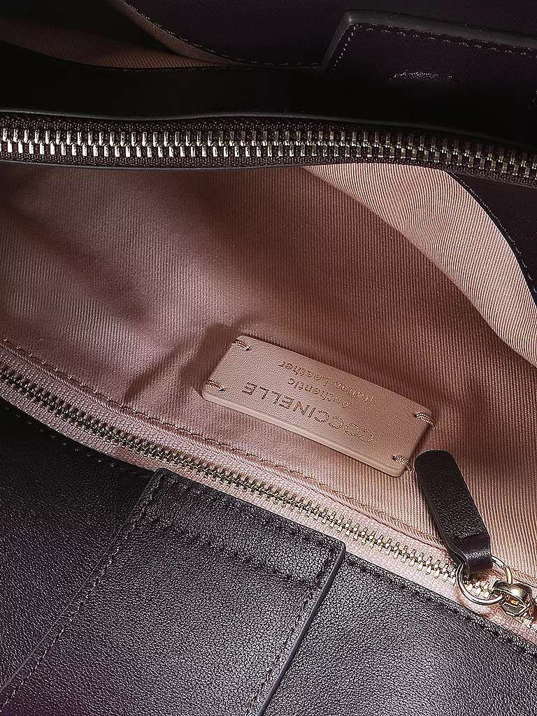 COCCINELLE | Ledertasche - Henkeltasche COCCINELLESABINE | beere