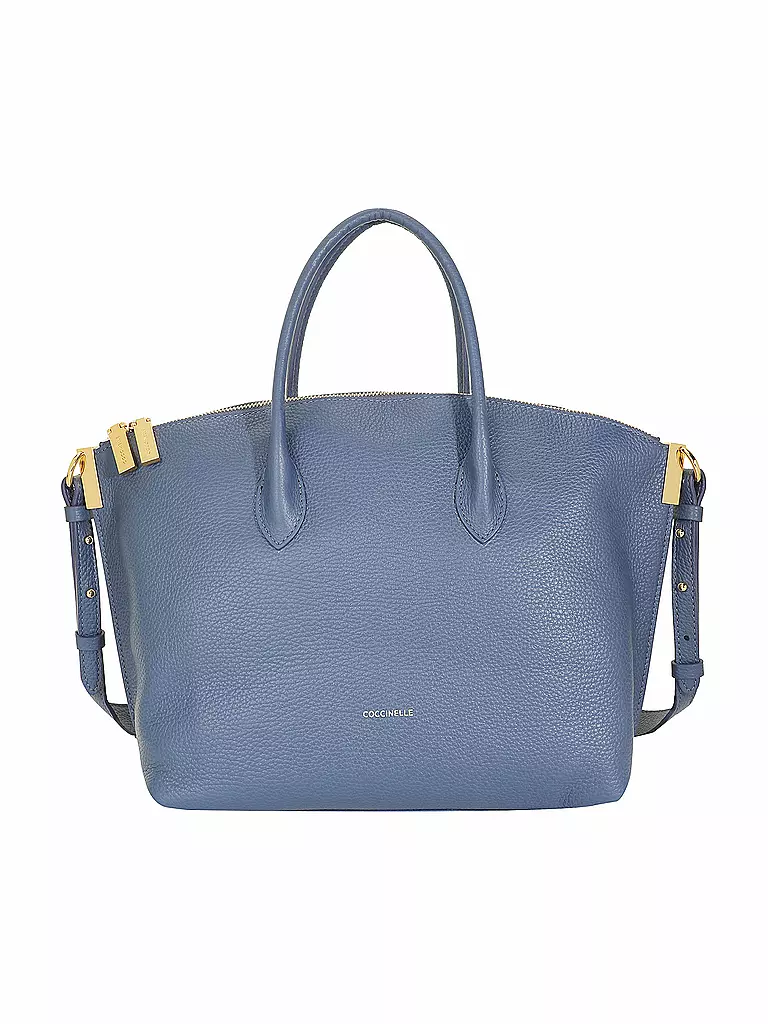 COCCINELLE | Ledertasche - Henkeltasche ESTELLE | blau