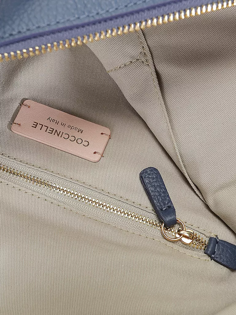 COCCINELLE | Ledertasche - Henkeltasche ESTELLE | blau