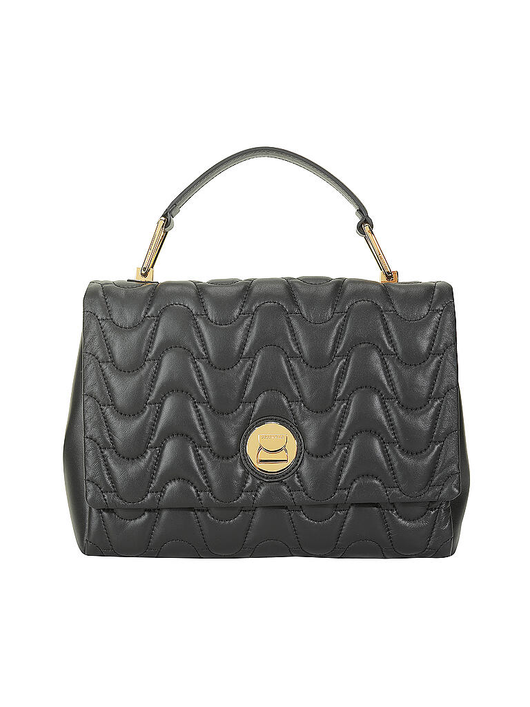 COCCINELLE | Ledertasche - Henkeltasche LIYA MATELASSE | schwarz