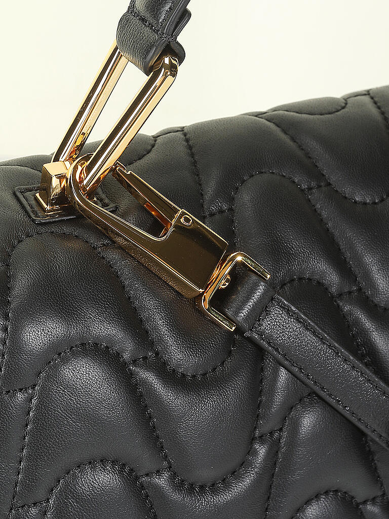 COCCINELLE | Ledertasche - Henkeltasche LIYA MATELASSE | schwarz