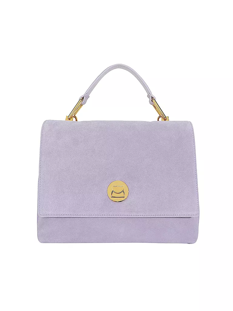 COCCINELLE | Ledertasche - Henkeltasche LIYA SUEDE | lila