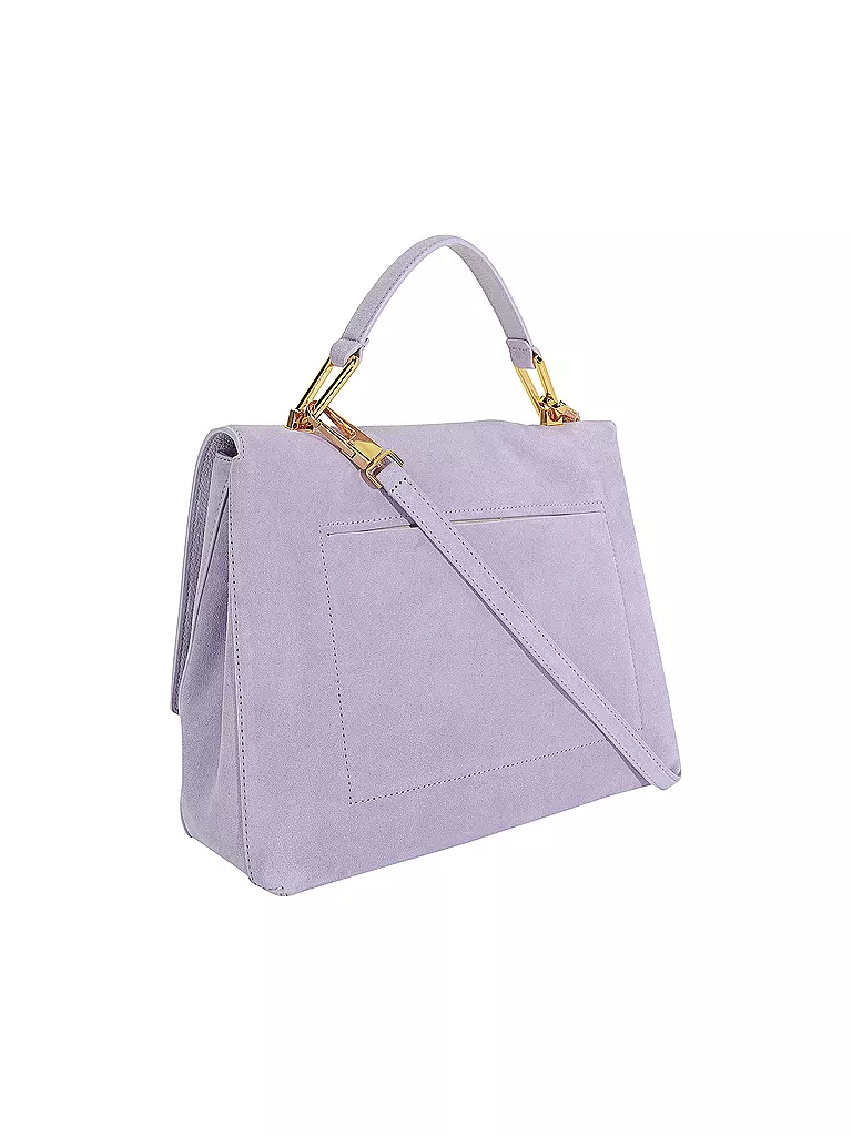 COCCINELLE | Ledertasche - Henkeltasche LIYA SUEDE | lila