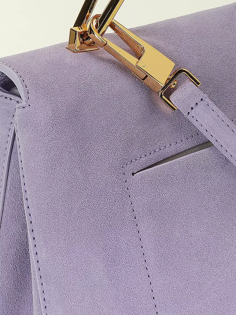 COCCINELLE | Ledertasche - Henkeltasche LIYA SUEDE | lila