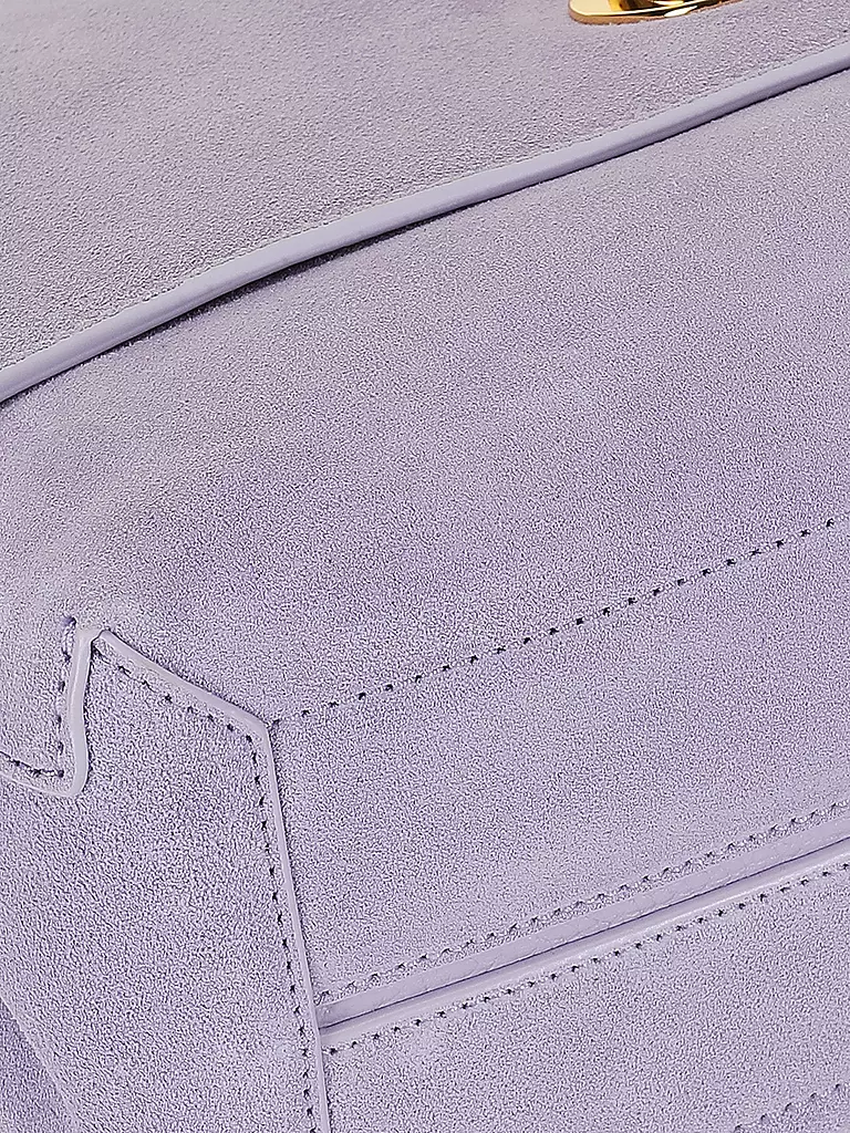 COCCINELLE | Ledertasche - Henkeltasche LIYA SUEDE | lila