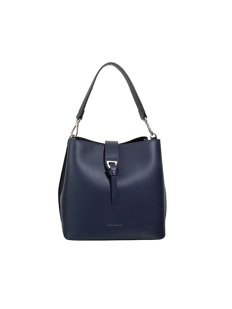 COCCINELLE | Ledertasche - Hobo "Alba" | blau