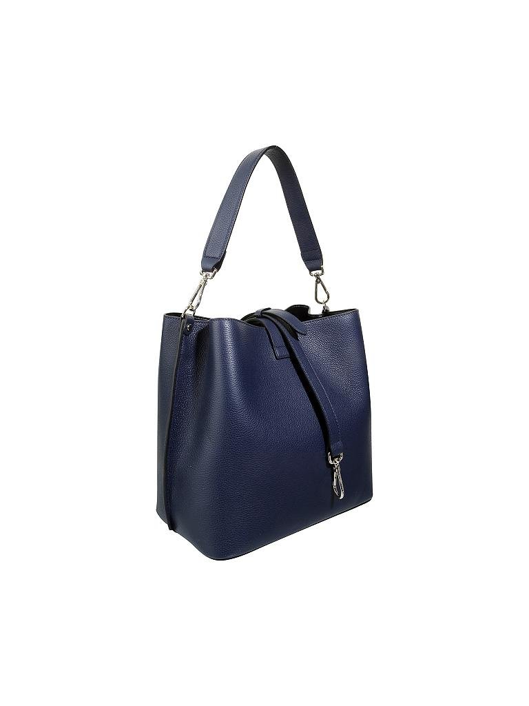 COCCINELLE | Ledertasche - Hobo "Alba" | blau