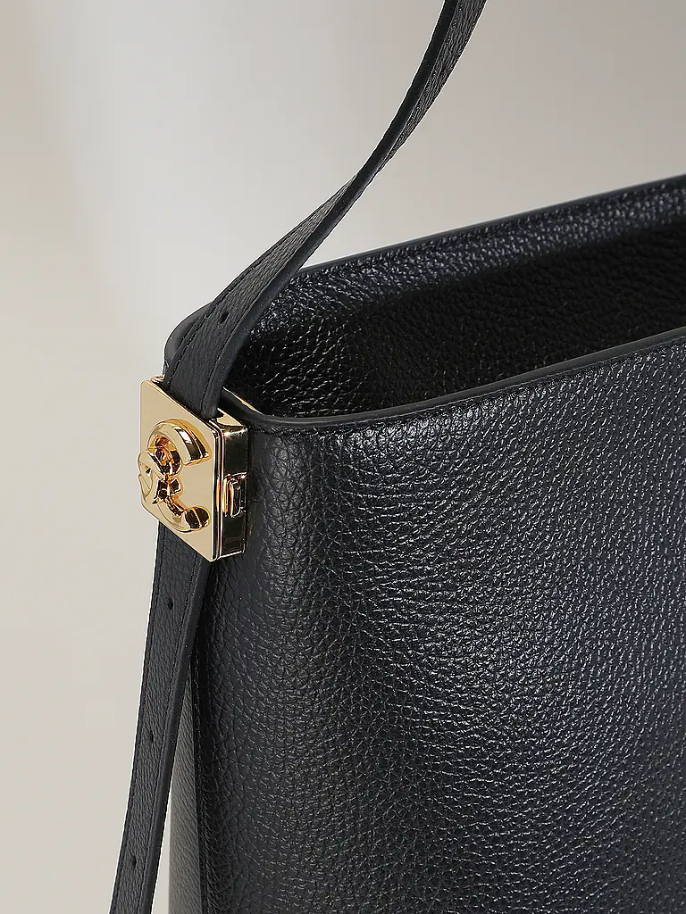 COCCINELLE | Ledertasche - Hobo Bag C-ME | Schwarz