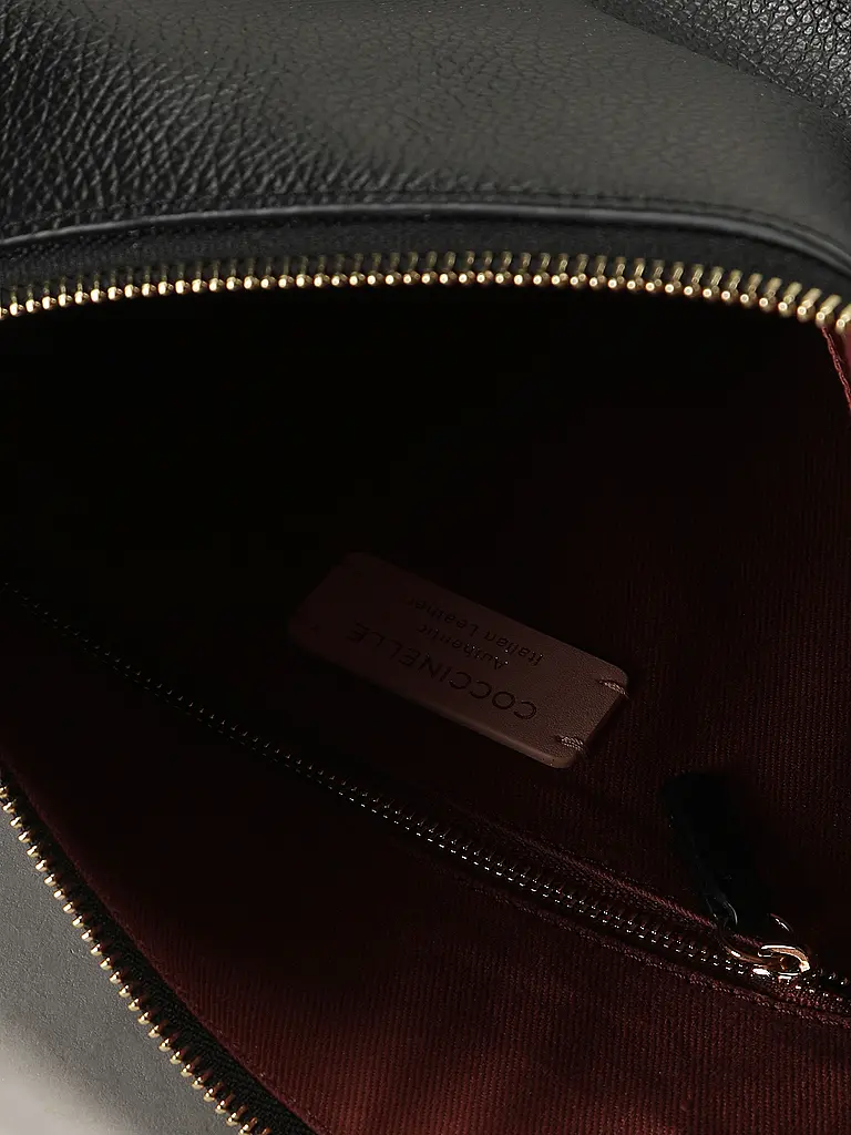 COCCINELLE | Ledertasche - Hobo Bag COCCINELLENORY | Schwarz