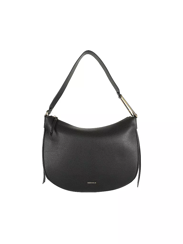 COCCINELLE | Ledertasche - Hobo Bag COCCINELLEPRISCILLA | schwarz