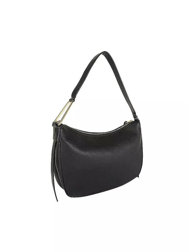 COCCINELLE | Ledertasche - Hobo Bag COCCINELLEPRISCILLA | schwarz