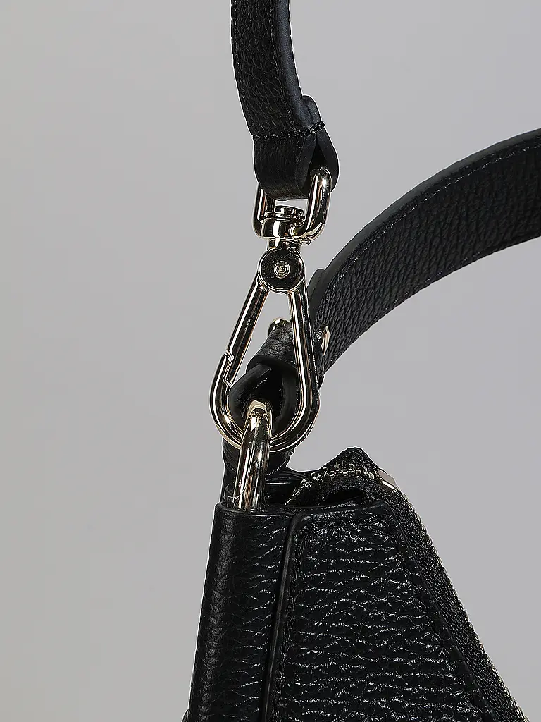 COCCINELLE | Ledertasche - Hobo Bag COCCINELLEREBEKKA Small | schwarz